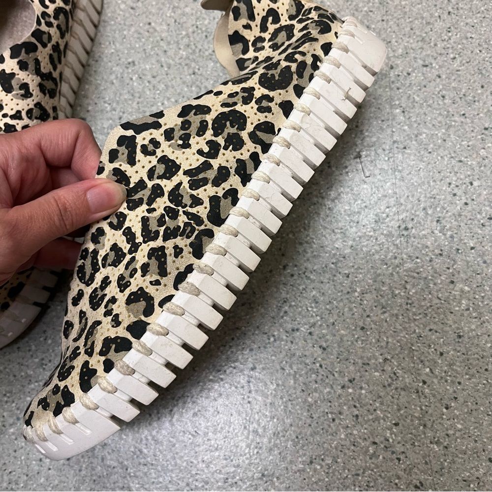 Ilse Jacobsen Tulip Flat Casual Slip On Shoes Women’s 38 Animal Leopard Print - Picture 4 of 6